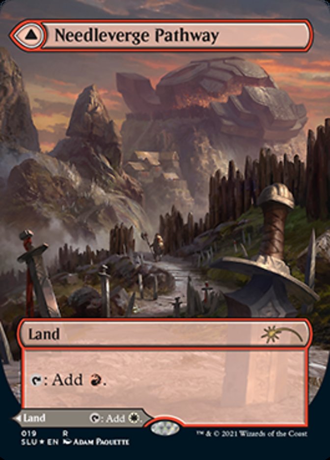 Needleverge Pathway // Pillarverge Pathway (Borderless) [Secret Lair: Ultimate Edition 2] | Gate City Games LLC