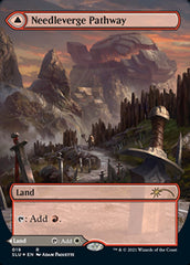 Needleverge Pathway // Pillarverge Pathway (Borderless) [Secret Lair: Ultimate Edition 2] | Gate City Games LLC
