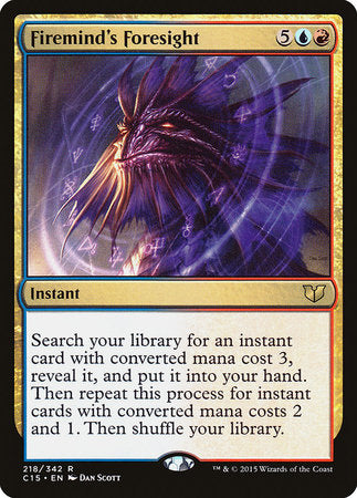 Firemind's Foresight [Commander 2015] | Gate City Games LLC