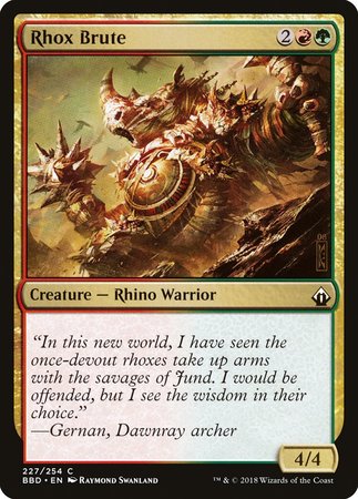 Rhox Brute [Battlebond] | Gate City Games LLC