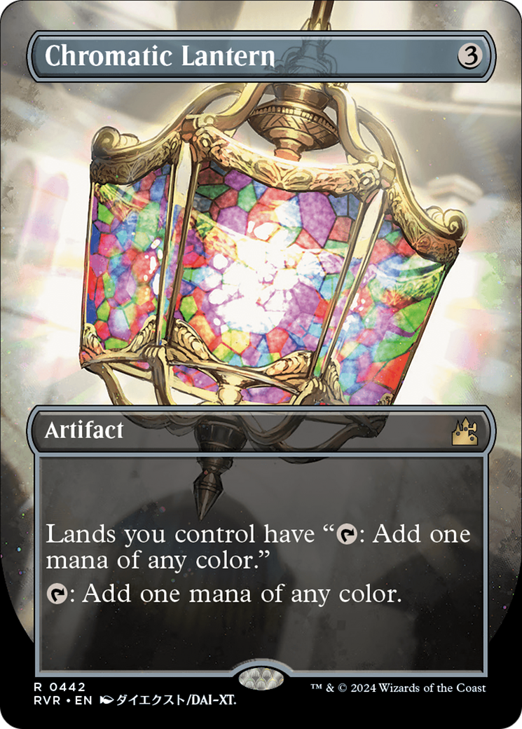 Chromatic Lantern (Anime Borderless) [Ravnica Remastered] | Gate City Games LLC