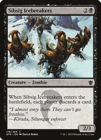 Sibsig Icebreakers [Dragons of Tarkir] | Gate City Games LLC