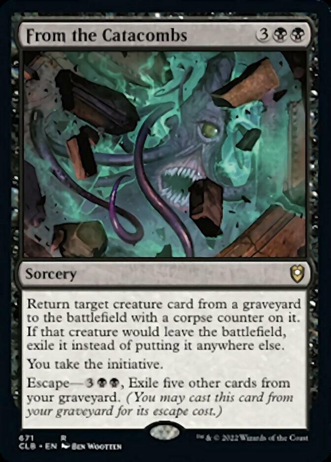 From the Catacombs [Commander Legends: Battle for Baldur's Gate] | Gate City Games LLC