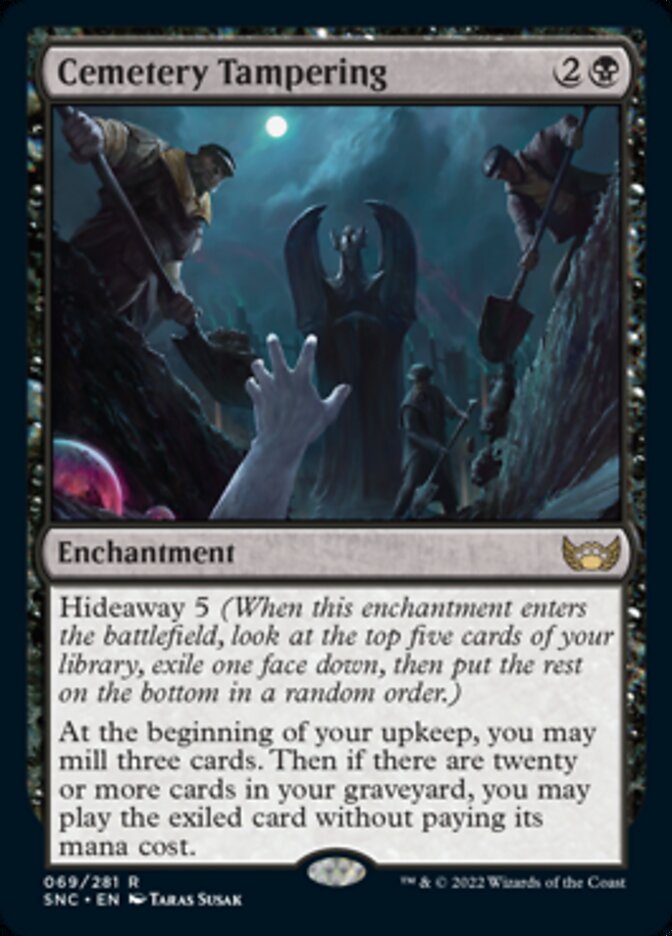 Cemetery Tampering [Streets of New Capenna] | Gate City Games LLC
