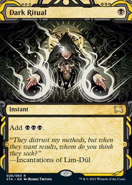 Dark Ritual  (Etched Foil) [Strixhaven Mystical Archive] | Gate City Games LLC