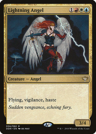 Lightning Angel [Duel Decks: Speed vs. Cunning] | Gate City Games LLC