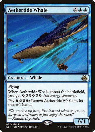 Aethertide Whale [Aether Revolt] | Gate City Games LLC