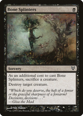 Bone Splinters [Avacyn Restored] | Gate City Games LLC