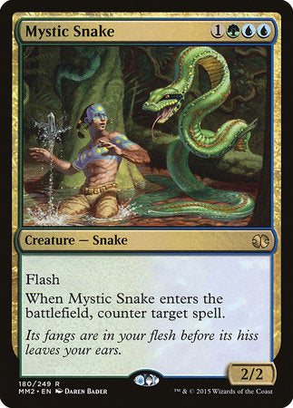 Mystic Snake [Modern Masters 2015] | Gate City Games LLC