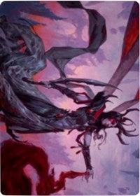 Drana, the Last Bloodchief Art Card [Zendikar Rising Art Series] | Gate City Games LLC