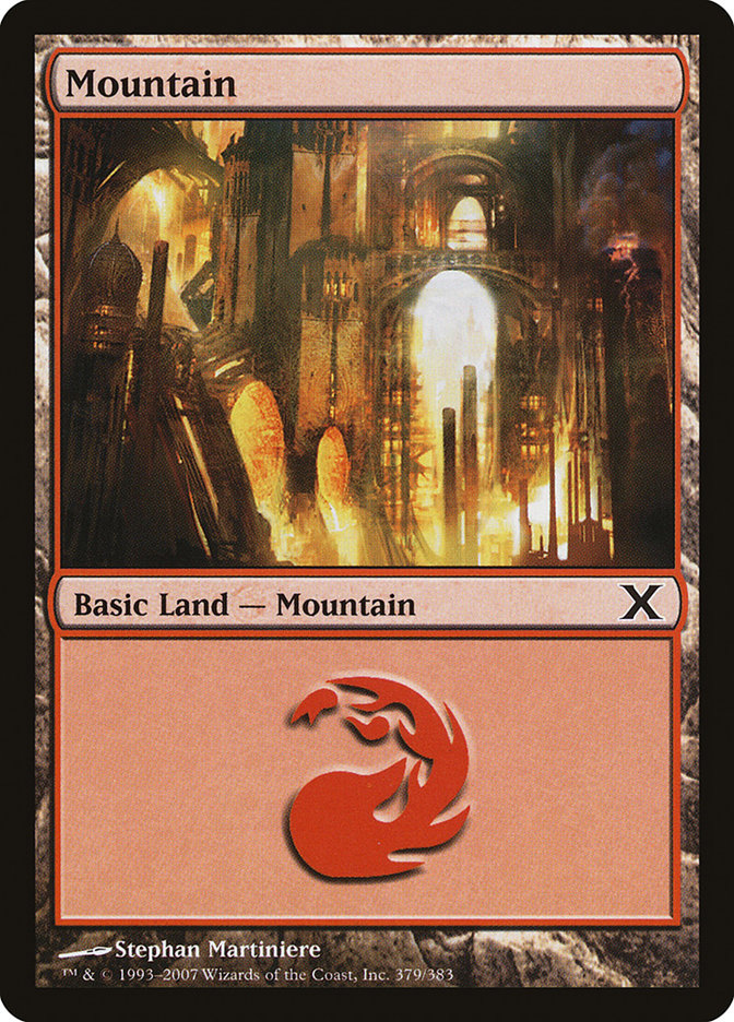 Mountain (379) [Tenth Edition] | Gate City Games LLC
