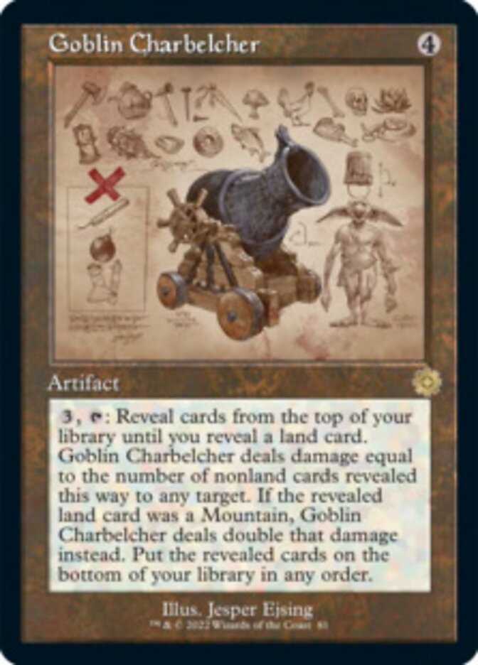 Goblin Charbelcher (Retro Schematic) [The Brothers' War Retro Artifacts] | Gate City Games LLC