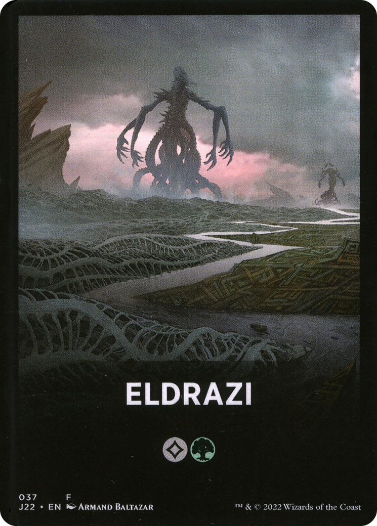 Eldrazi Theme Card [Jumpstart 2022 Front Cards] | Gate City Games LLC