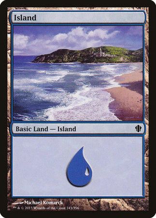 Island (343) [Commander 2013] | Gate City Games LLC