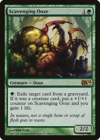 Scavenging Ooze [Duels of the Planeswalkers Promos 2013] | Gate City Games LLC
