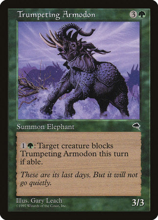 Trumpeting Armodon [Tempest] | Gate City Games LLC