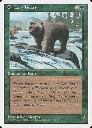 Grizzly Bears [Fourth Edition] | Gate City Games LLC