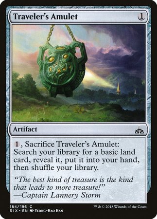 Traveler's Amulet [Rivals of Ixalan] | Gate City Games LLC