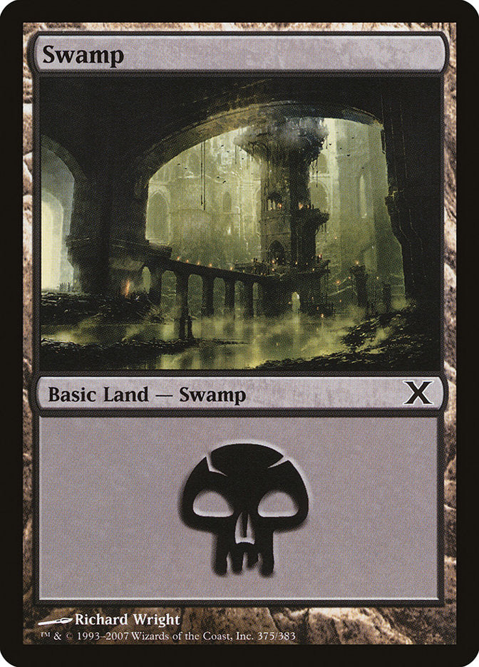 Swamp (375) [Tenth Edition] | Gate City Games LLC
