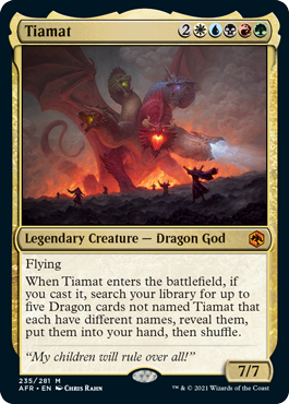 Tiamat [Dungeons & Dragons: Adventures in the Forgotten Realms] | Gate City Games LLC