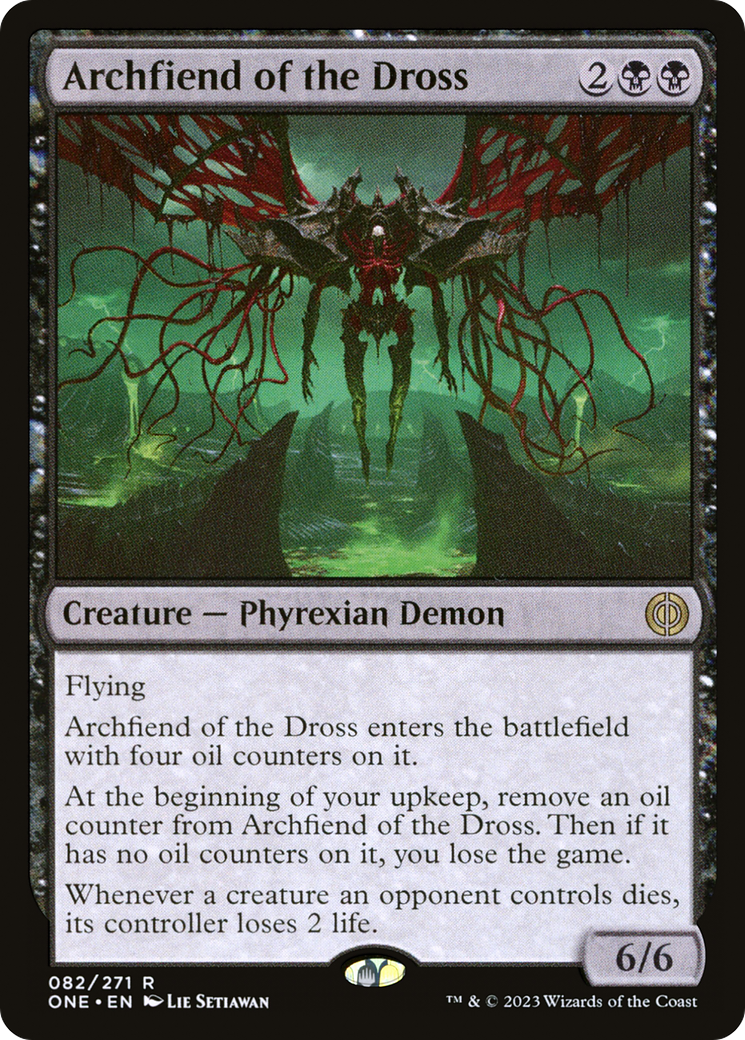 Archfiend of the Dross [Phyrexia: All Will Be One] | Gate City Games LLC