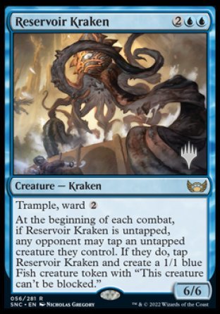 Reservoir Kraken (Promo Pack) [Streets of New Capenna Promos] | Gate City Games LLC