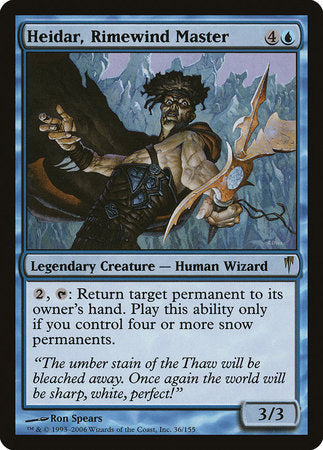 Heidar, Rimewind Master [Coldsnap] | Gate City Games LLC