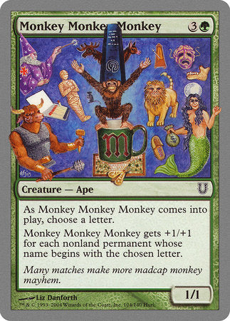 Monkey Monkey Monkey [Unhinged] | Gate City Games LLC