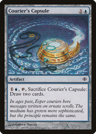 Courier's Capsule [Shards of Alara] | Gate City Games LLC