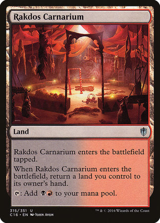 Rakdos Carnarium [Commander 2016] | Gate City Games LLC