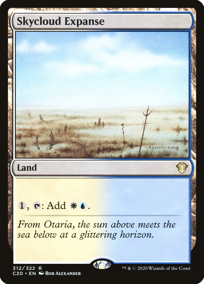 Skycloud Expanse [Commander 2020] | Gate City Games LLC