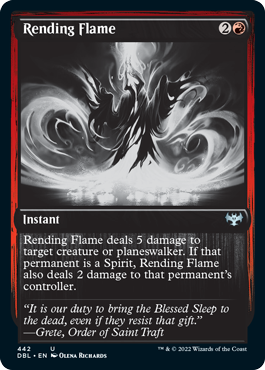 Rending Flame [Innistrad: Double Feature] | Gate City Games LLC