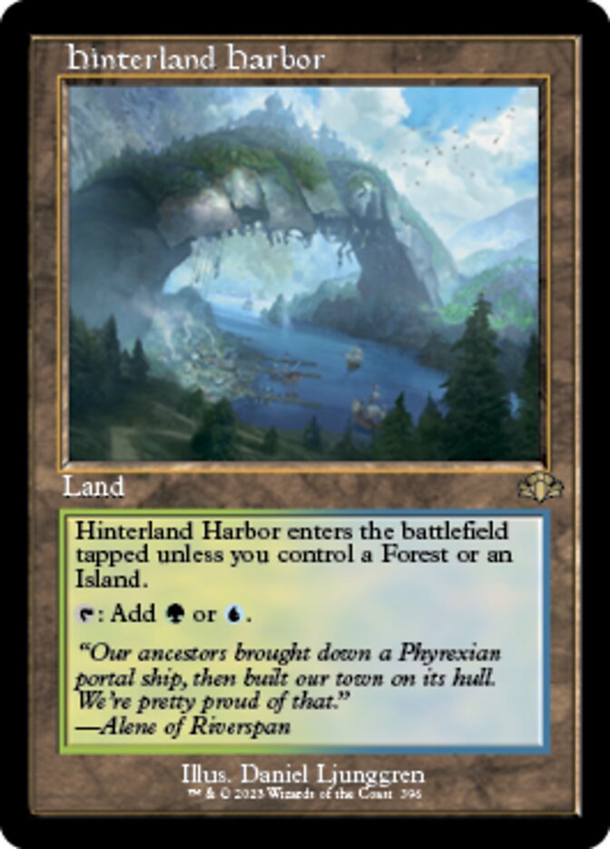Hinterland Harbor (Retro) [Dominaria Remastered] | Gate City Games LLC