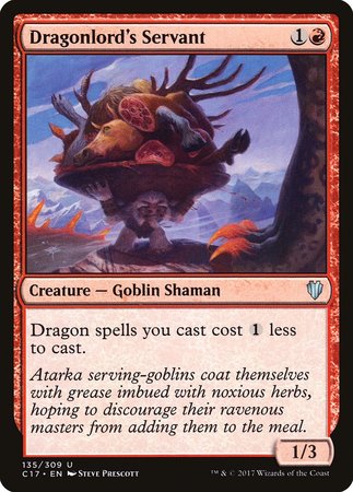 Dragonlord's Servant [Commander 2017] | Gate City Games LLC