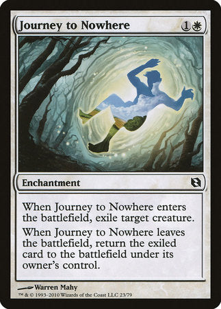 Journey to Nowhere [Duel Decks: Elspeth vs. Tezzeret] | Gate City Games LLC