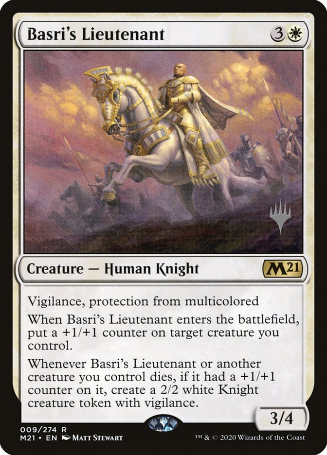 Basri's Lieutenant (Promo Pack) [Core Set 2021 Promos] | Gate City Games LLC