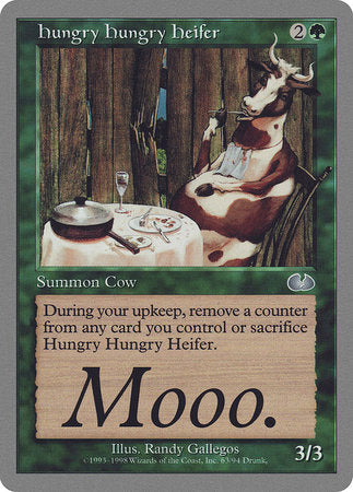 Hungry Hungry Heifer [Unglued] | Gate City Games LLC
