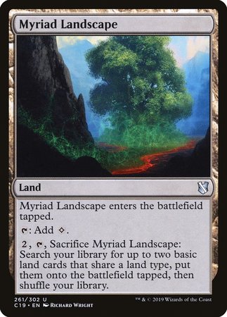 Myriad Landscape [Commander 2019] | Gate City Games LLC