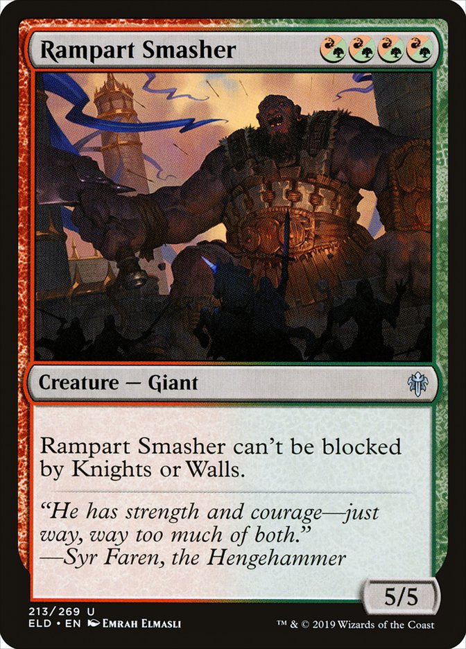 Rampart Smasher [Throne of Eldraine] | Gate City Games LLC