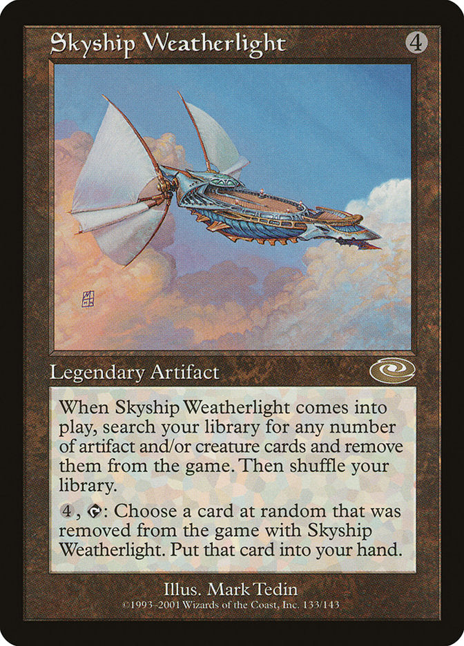 Skyship Weatherlight (Mark Tedin) [Planeshift] | Gate City Games LLC