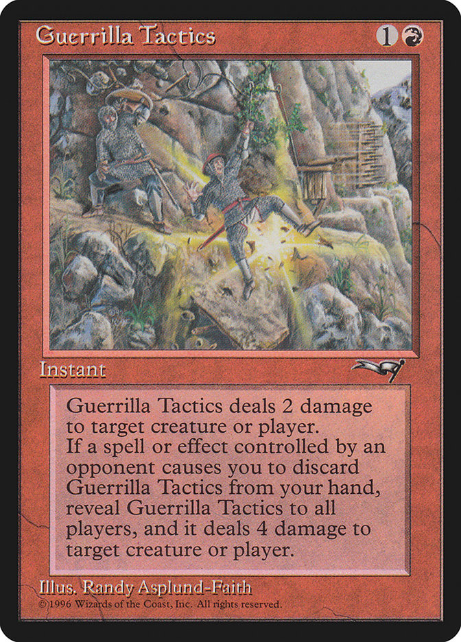 Guerrilla Tactics (Falling) [Alliances] | Gate City Games LLC