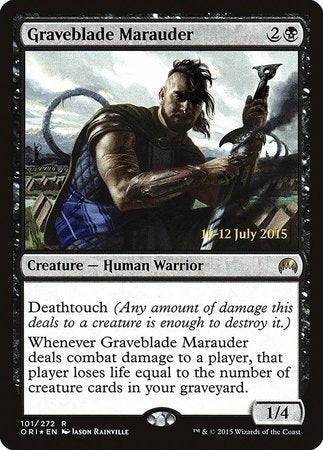 Graveblade Marauder [Magic Origins Promos] | Gate City Games LLC