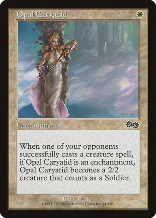 Opal Caryatid [Urza's Saga] | Gate City Games LLC