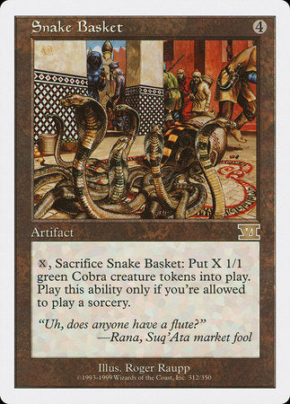 Snake Basket [Classic Sixth Edition] | Gate City Games LLC