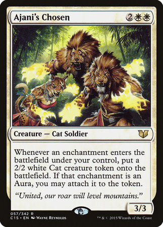 Ajani's Chosen [Commander 2015] | Gate City Games LLC