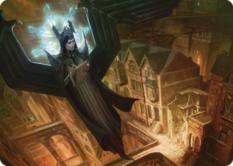 Angelic Sleuth Art Card [Streets of New Capenna Art Series] | Gate City Games LLC