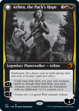 Arlinn, the Pack's Hope // Arlinn, the Moon's Fury [Innistrad: Double Feature] | Gate City Games LLC