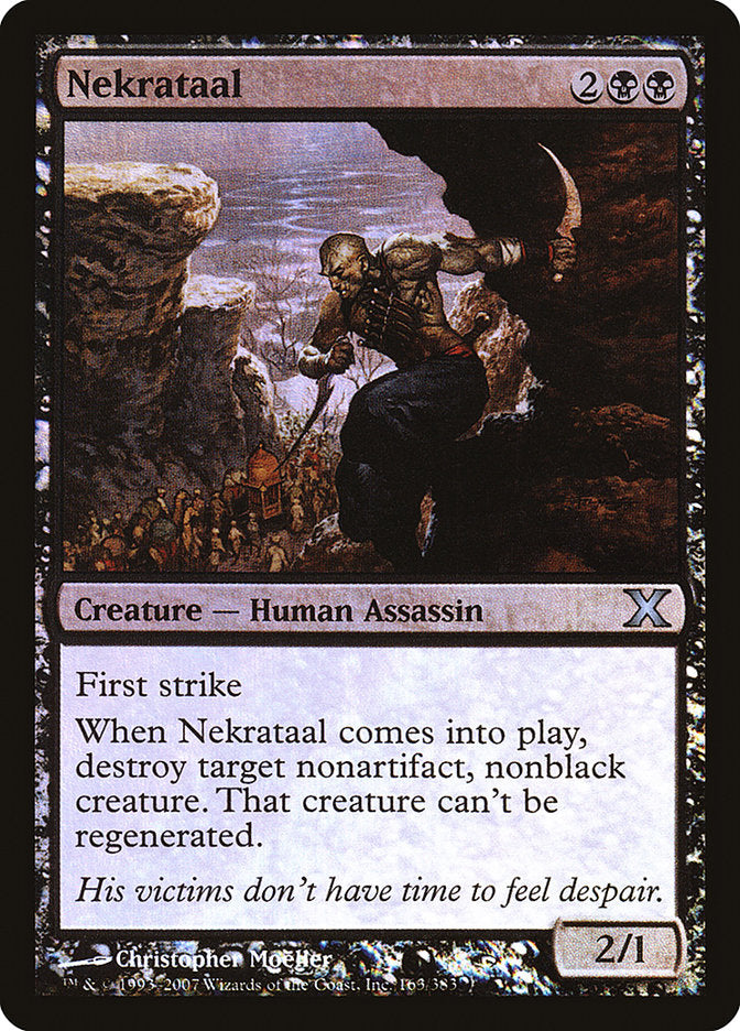 Nekrataal (Premium Foil) [Tenth Edition] | Gate City Games LLC