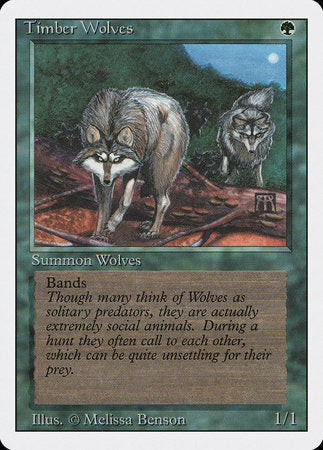 Timber Wolves [Revised Edition] | Gate City Games LLC