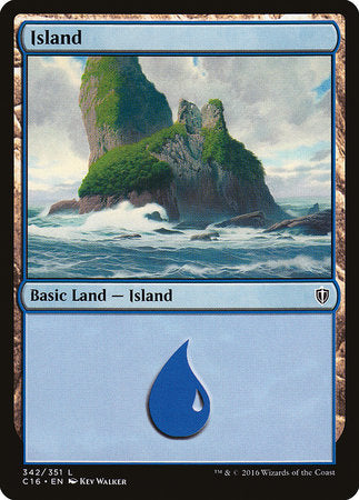 Island (342) [Commander 2016] | Gate City Games LLC